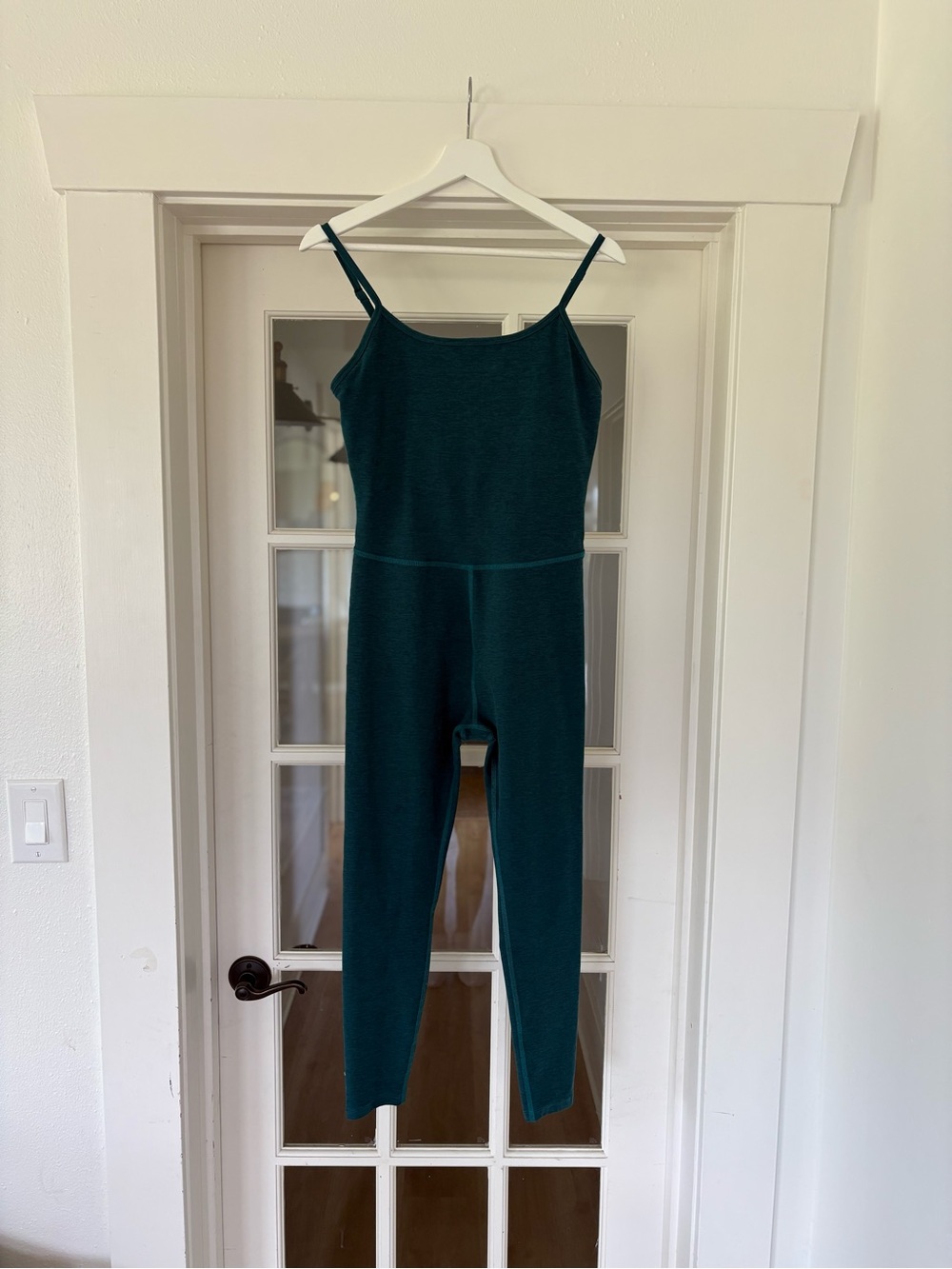 Beyond Yoga Teal Slim-Strap Seamless Jumpsuit L - Picture 2 of 7